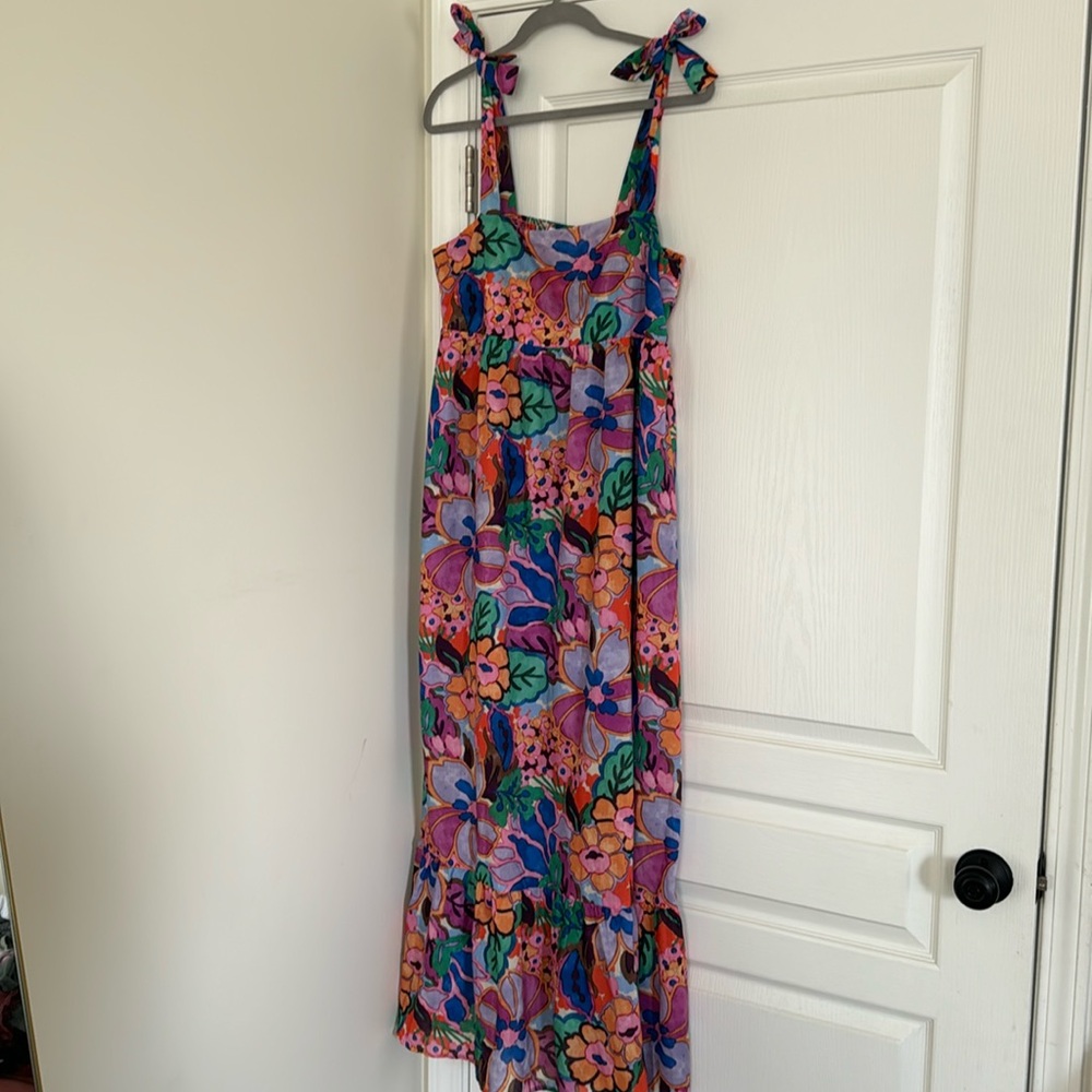 THML Floral Print Maxi Dress size XL